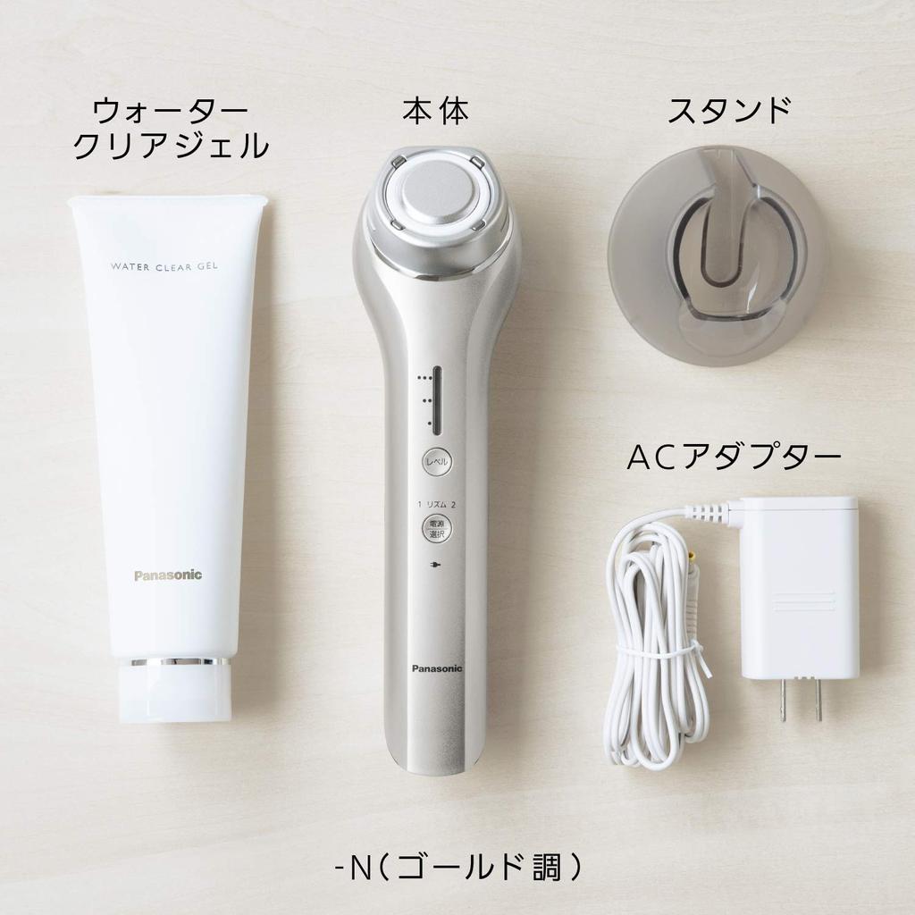 Panasonic Facial Beauty Device RF Overseas Compatible Cordless Gold Tone (Radio Wave) EH-SR73-N