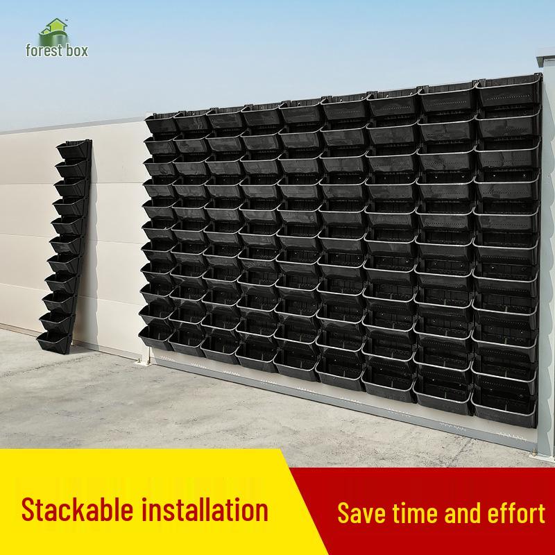 Forest Box W18 Vertical Green Wall Planter for Three-Dimensional Greening