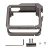 Aluminum Frame Cage for GO 3S for GO3 Action Camera Protective Cage Case Housing Protector with Cold Shoe Mount for