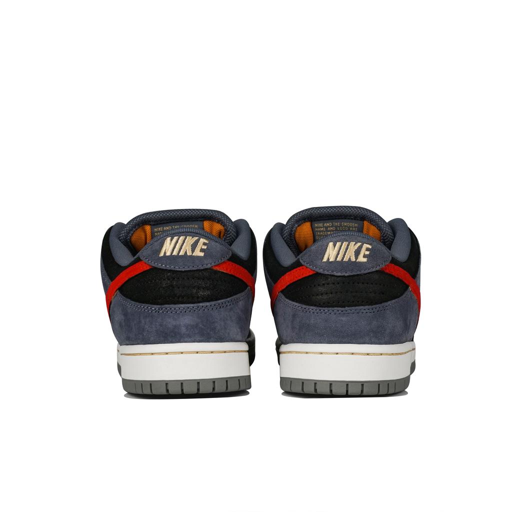 Nike Dunk SB Cushioning Low top Skateboard Shoes Unisex Black Blue HF3063-002(Team-S-BOX)-Random packaging bags