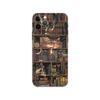 Чехол для телефона cats and the library tree для iPhone 5 5s 2020se 6 6s 7 8 plus x 10 XR XS 11 12 13 mini pro MAX черная задняя крышка из ТПУ