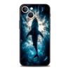 Чехол для телефона Акула Для iPhone 17 Air 16 Plus 13 15 14 12 11 Pro MAX 7 8 SE Мягкий ТПУ Ударопрочный Чехол Funda