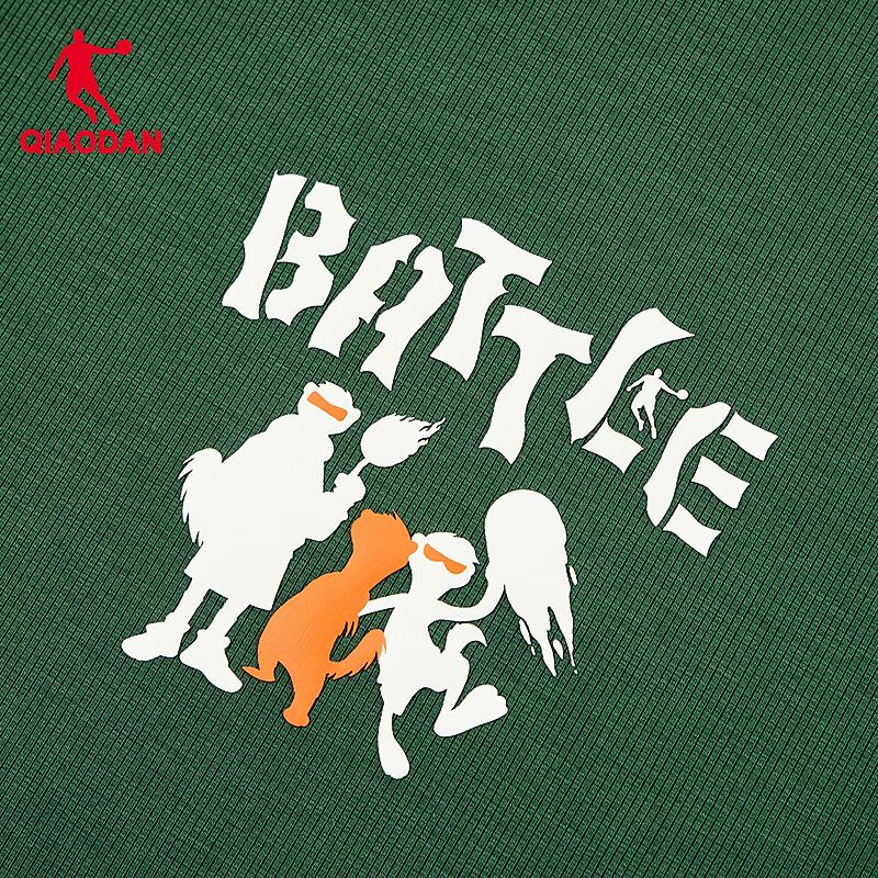 Мужская баскетбольная толстовка с длинным рукавом QIAODAN BATTLELYOCELL