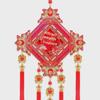 Новогодний декор: Роскошные благословляющие символы и подвески удачи для дома и прихожей