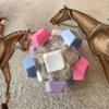 12 Ключей Магический Шар Fidget Брелок Ключи Кнопка Светодиодная Клавиатура Пальцевая Клавиатура Колпачок Кейкап Провести Время Щелкунчик Взрослый Снятие Стресса