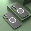 Skin Feel Magnetic Phone Case for Samsung Galaxy S25 Edge S23 S24 Ultra Plus A55 A35 A25 A05S A06 A16 A26 A36 A56 5G Hard PC