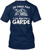 Футболка унисекс Je Peux Pas-Je Suis De Garde Pas Standard