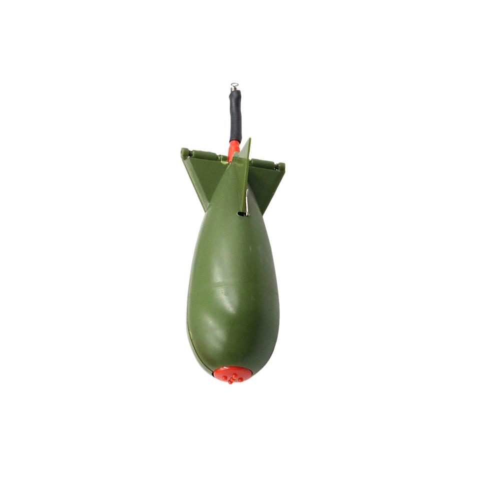 Кормушка-ракета для ловли карпа Spod Bomb Float Lure Bait Holder Spomb Pellet Feeders Fishing Tack Feeders Fishing Accessories