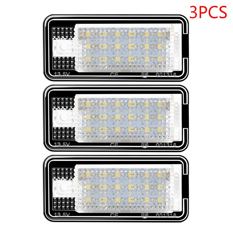 Светодиодная подсветка номерного знака Подходит для A3 S3 A4 S4 A6 C6 A8 S8 Q7 Светодиодная подсветка номерного знака Автомобильная светодиодная подсветка номерного знака
