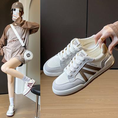 2025 маленькие белые туфли женские весна новые корейская версия ins студентки досуг спорт универсальные кеды уличная съемка D07