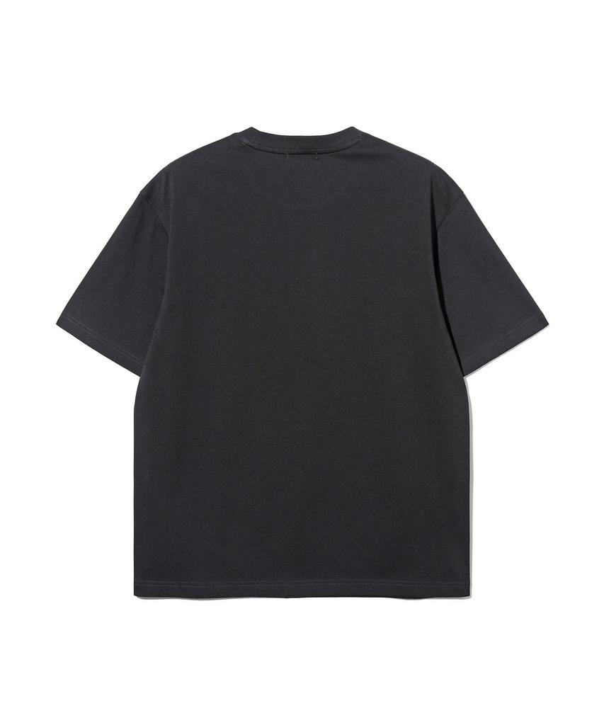 Унисекс футболка UCLA Scribble Oversized [Черный] (Uc6Sta7)