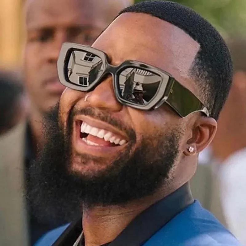 Fashion Retro Square Sunglasses Women Men Brand Vintage Sun Glasses Female Male Mirror Travel Outdoors Shades