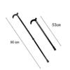 Ultra-Light Adjustable Aluminum Walking Stick for Seniors & Hikers - Anti-Slip Grip, 53-90cm, Portable Folding
