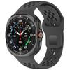 Мягкий силиконовый ремешок для Samsung Galaxy Watch Ultra 2025, модный спортивный дышащий браслет для Samsung Watch 7 Ultra 47 мм Correa