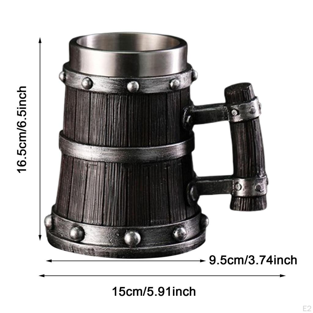 Деревянная бочка пивная кружка посуда для напитков декоративная кружка ручной работы с ручкой винтажный дизайн чашка