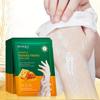 Vitamin E Mango Honey Hand Mask 5 Pairs - Deep Moisturizing Brightening Softening for Dry Hands, Autumn Winter Hand Care