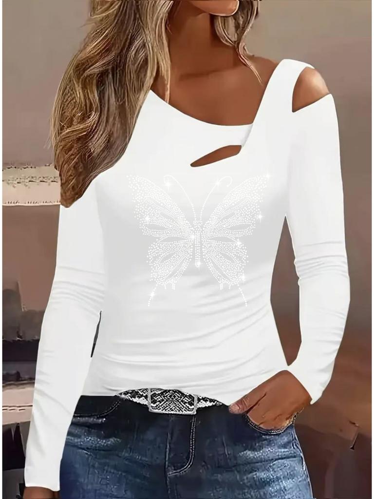 Women's New Casual Long Sleeve Top T Shirt Blouse Female