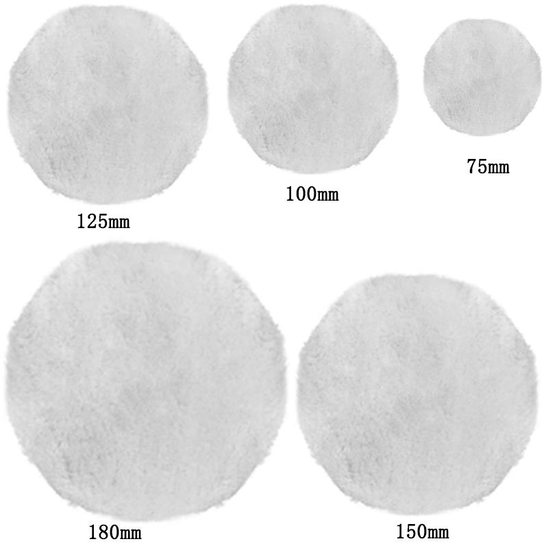 3/4/5/6/7 Дюймов Шерстяной Полировальный Диск Вощение Полировка Полировка Уход за Автомобильной Краской Полировальные Пады Для Автомобиля Авто Аксессуары для Мойки
