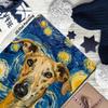 Ретро Металлическое Искусство Ван Гог Звездная Ночь Борзая Постер для Кухни Офиса Винтажный Алюминиевый Настенный Декор