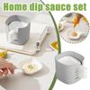Plastic Dipping Dish Mini Size Seasoning Dish Creative Condiment Dishes  Bar Kitchen