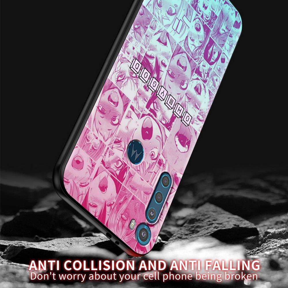 Аниме девушка хентай Harajuku для MOTOROLA One Fusion Shell для Moto G10 G9 G8 Plus Play Power One G20 G30 G40 G50 G60 Edge 20 чехол