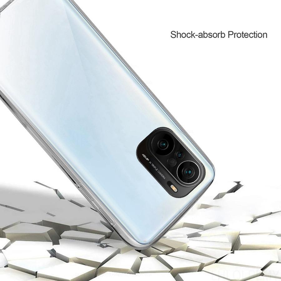 Чехол-защита на все тело 360° для Xiaomi Poco M6 X6 C65 X7 F7 C85 Redmi 13C 15C 14C 15 Note 14 10 12 Pro 14T 15T 13 11 Двусторонний прозрачный чехол