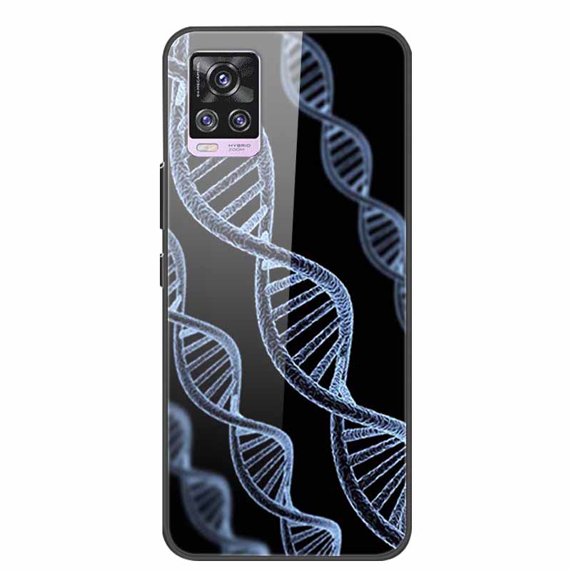 6.44" Tempered Glass Case For Vivo V20 Pro Case V 20 Pro Soft Bumper Hard Back Cover For Vivo V20 Pro 2020 Phone Case Coque Para