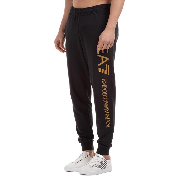 EMPORIO ARMANI EA7 Knitted Sweatpants Men's Black 8NPPC1-PJ05Z-1203