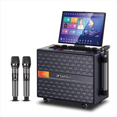 Портативная система караоке KTV SANSUI Q105 с дисплеем, штекер CN (адаптер в комплекте)