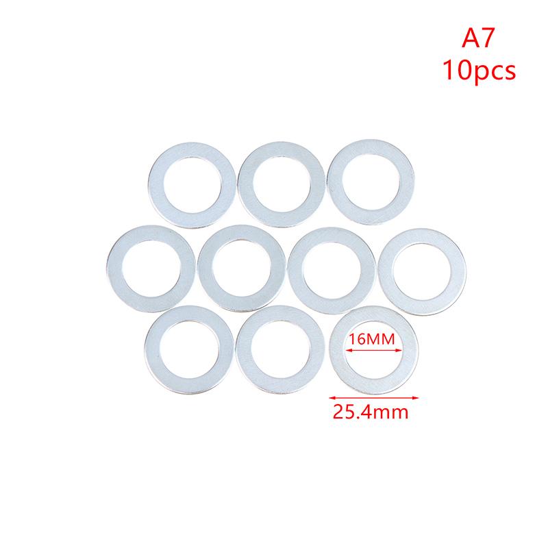 Circular Saw Blade Reducing Conversion Rings 10Pcs 10-32mm Easy Install Adapters for Angle Grinder Cutting Disc Carpenter Woodworking Tools