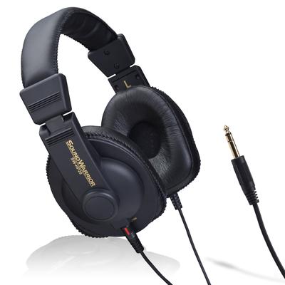 SOUNDWARRIOR Профессиональные герметичные динамические наушники со съемным кабелем для прослушивания музыки, сбалансированный XLR, несбалансированный кабель в комплекте, сделано в Японии