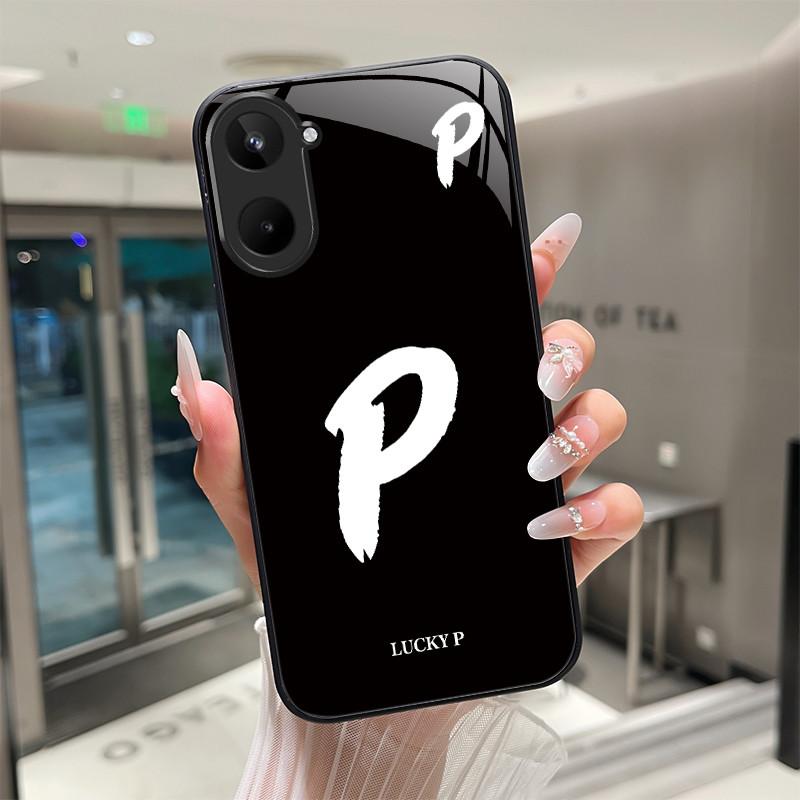 Чехол Для Realme 10 Pro Plus 4G 5G Счастливыми Буквами Задняя Крышка Capa Для Realme10 10Pro 10Pro+ Закаленное Стекло Мягкий ТПУ Защитный Fundas