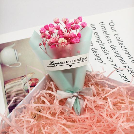 Мини букет из сухоцветов Натуральный цветок гипсофилы Оптом Дыхание ребенка Цветочный букет для DIY поделок Реквизит для фото Подарок Приглашения Декор