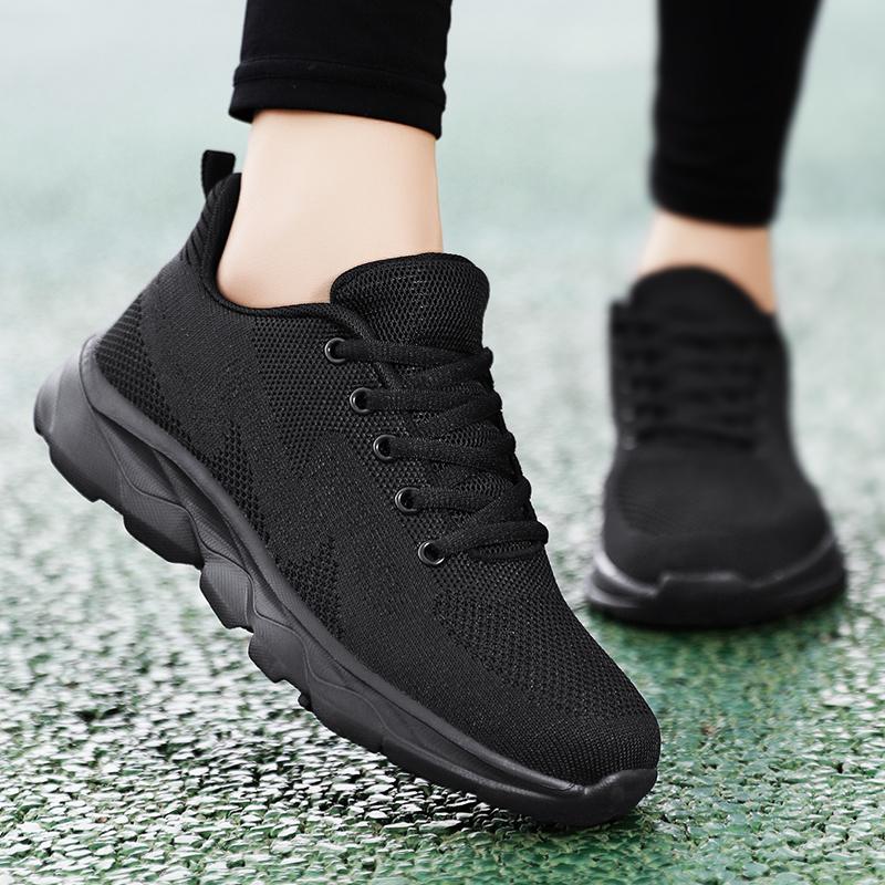 Women's Sports Casual Shoes Women's Shoes Mom Shoes Stepstone Old People Shoes Breathable Mesh Shoes