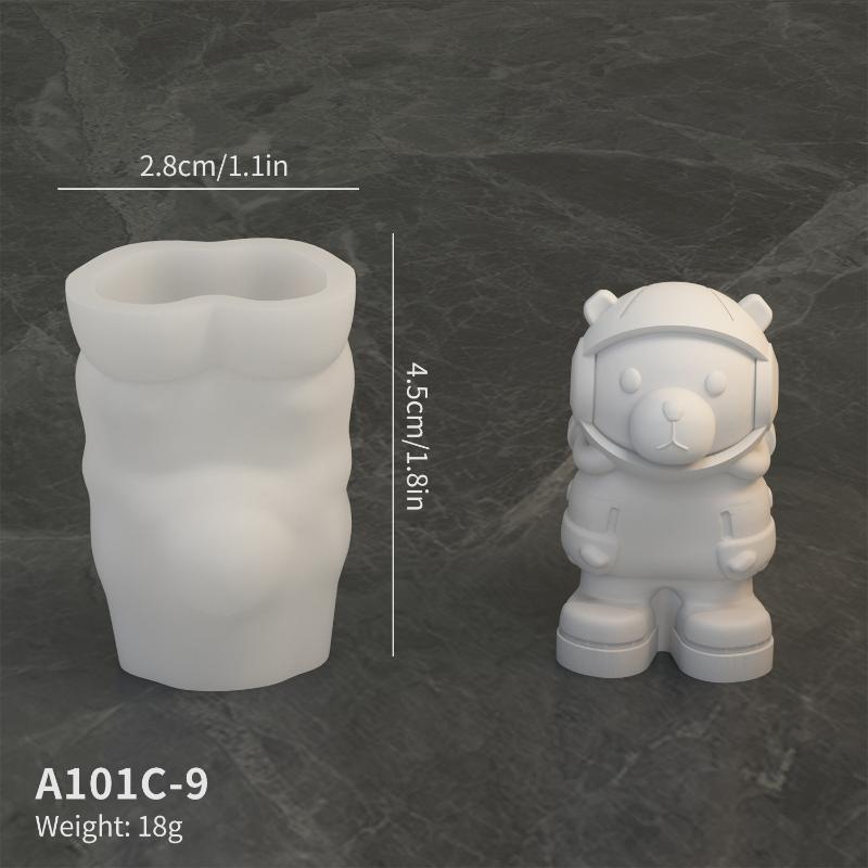 Новая Распродажа 3D Космический Астронавт Силиконовые Формы для Свечей Мягкие Легко Извлекаются Ручная Работа Космическая Тема Гипсовые Поделки Форма для Смолы Цемента