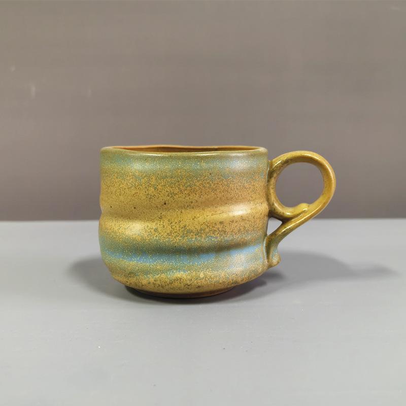 Creative Medieval Ceramic Mug Vintage Coffee Cup Ceramic Cup Nordic Afternoon Tea Cup