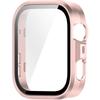2in1 Case + Tempered Glass for Huawei Watch Fit 4 Pro, Pink