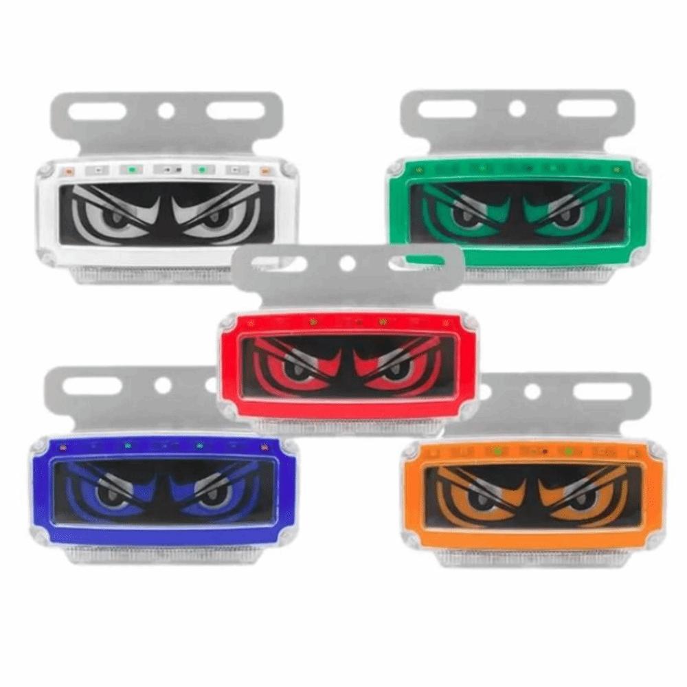 Ultra-Bright Devil's Eye Truck Light Dynamic Effect 24V Truck Side Marker Light Driving Safety