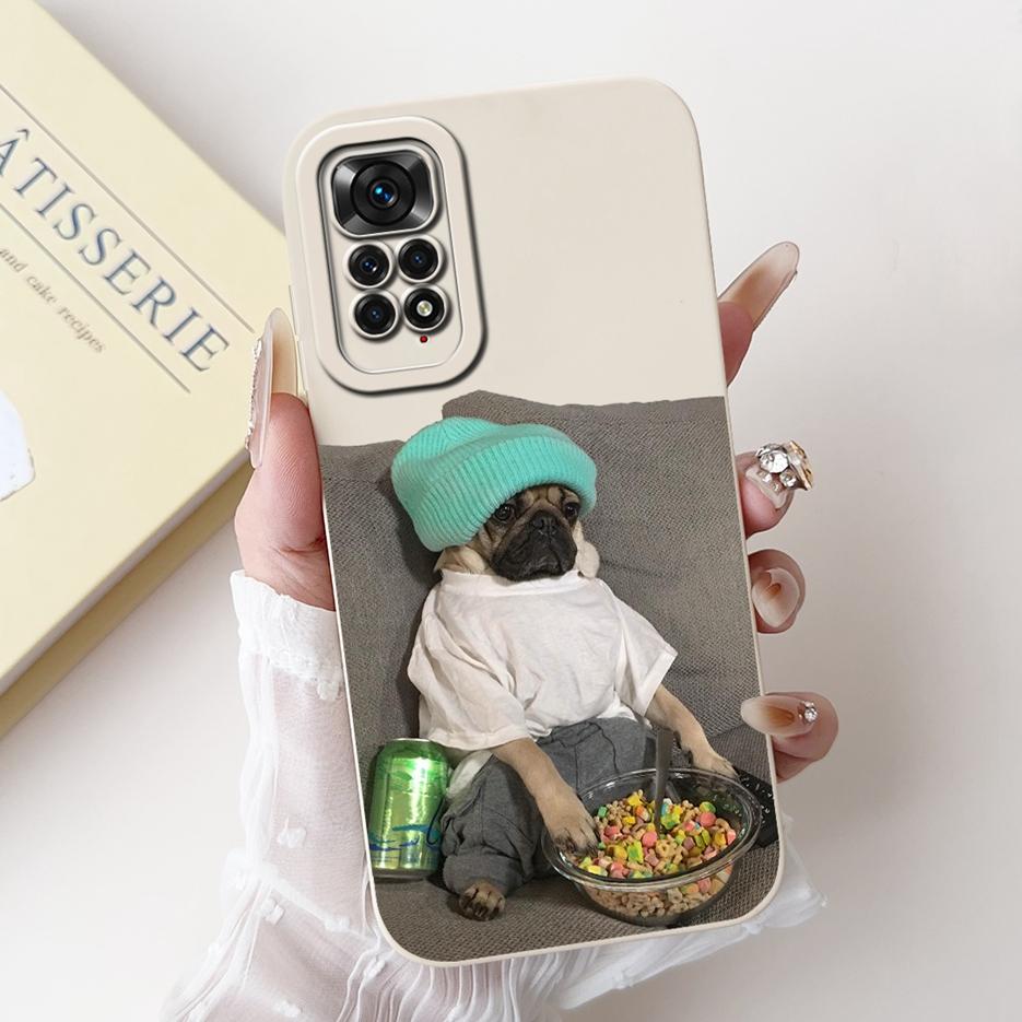 For Xiaomi Redmi Note 11 Pro Case New Fashion Cartoon Cover Soft TPU Phone Case For Redmi Note 11 11S 4G Redmi Note11 Pro Bumper