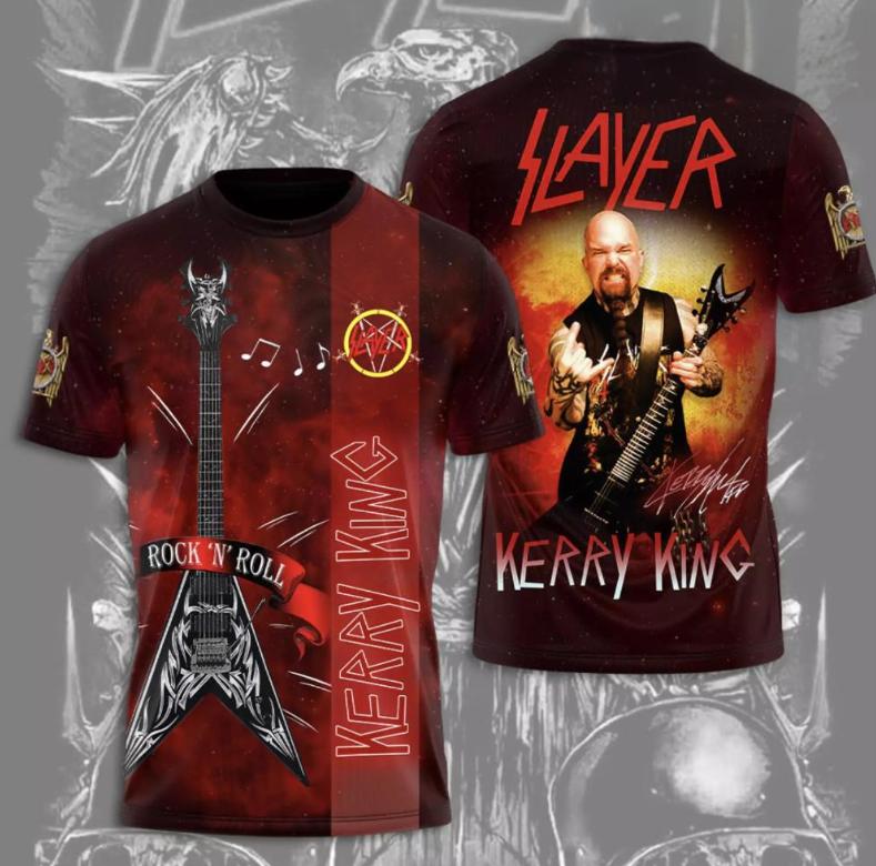 Популярные футболки с 3D-принтом рок-группы Slayer для мужчин и женщин, повседневные, с коротким рукавом, с круглым вырезом, оверсайз, топы, унисекс одежда