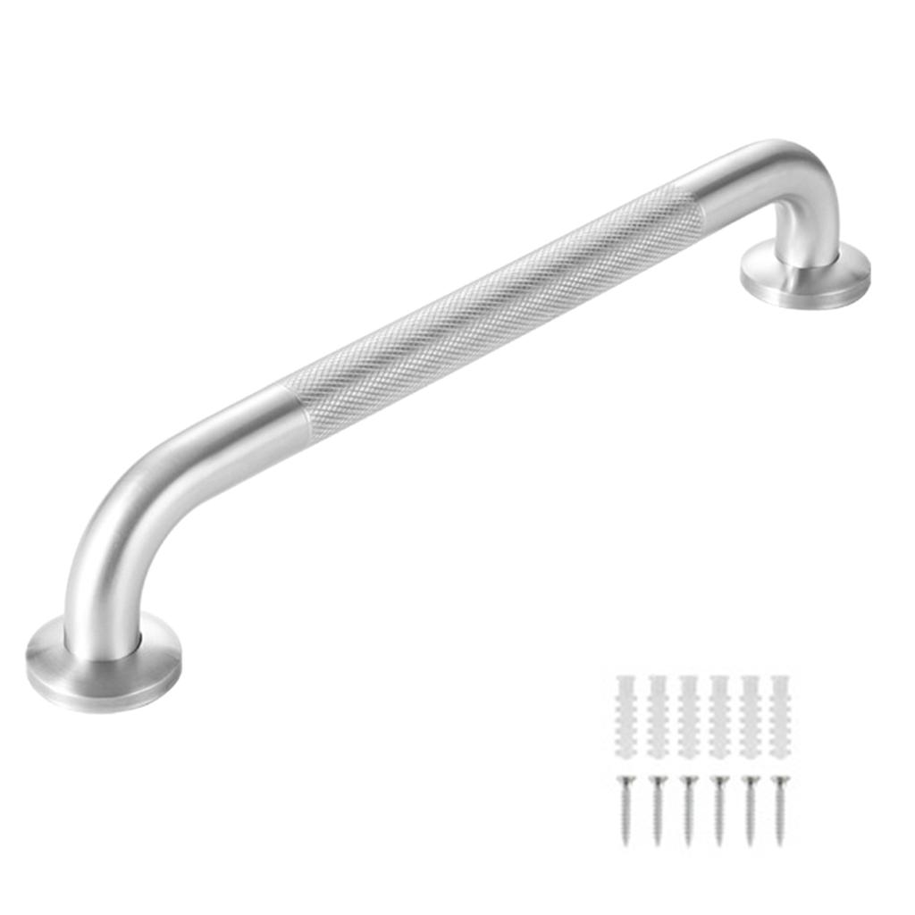 Bathroom Tub Toilet Handrail Grab Bar Stainless Steel 30/40/45cm Anti Slip Shower Safety Support Handle Towel Rack
