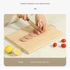 Rectangle Bamboo Chopping Board with Handle Butcher  Chopping Blocks Tool Wooden Tray  Home Use