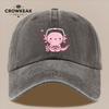 CartoonPatterned Baseball Cap Featuring a Salamander Designed Simply Yet Stylishly for Both Men And Women This Cap Is Perfect