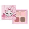 Палитра теней для век MilleFee My Kitty (M05 Сибирская/Диснеевская Мари) Кошка 4-цветные Тени для век Блестки Макияж Подходит Теплым Прохладным Тонам Кожи Подарок Презент Мари