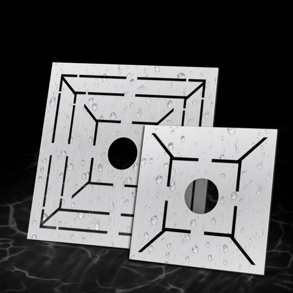 Треугольная линейка из нержавеющей стали для плитки, шаблоны для слива пола, линейка для позиционирования и измерения