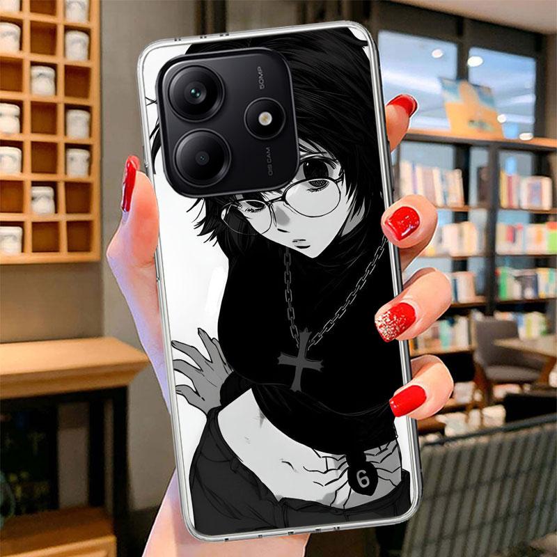 Huner X-Hunters Chrollo Shizuku Phone Case For Xiaomi Redmi Note 15 14 13 12 11 10 Pro Plus 14S 12S 11S 11T 11E 10S Soft Fundas