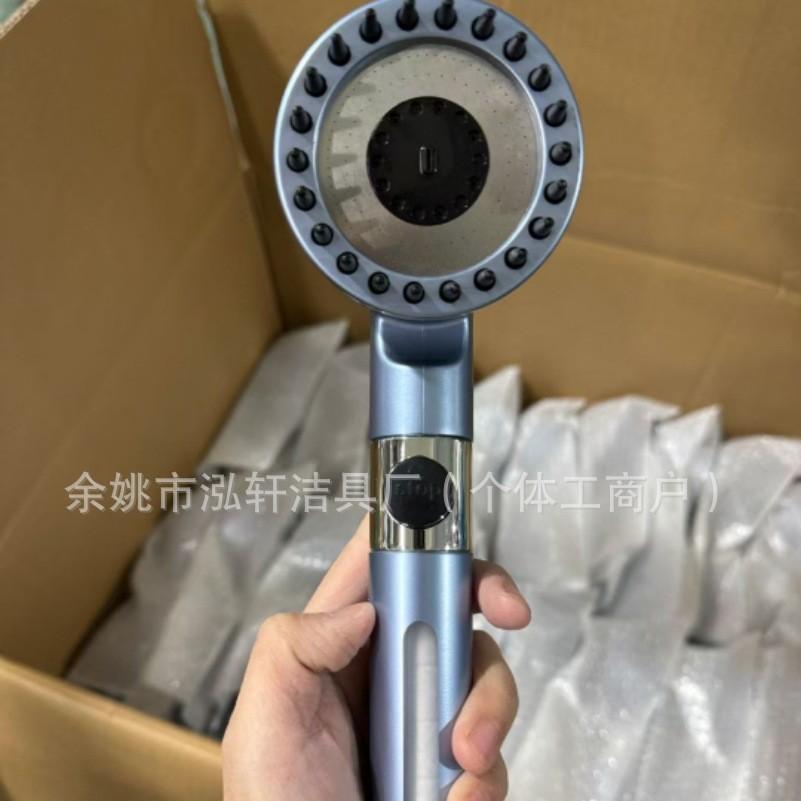 Высоконапорная водосберегающая фильтрующая душевая лейка 5 режимов ручная душевая лейка одна кнопка стоп аксессуары для ванной комнаты
