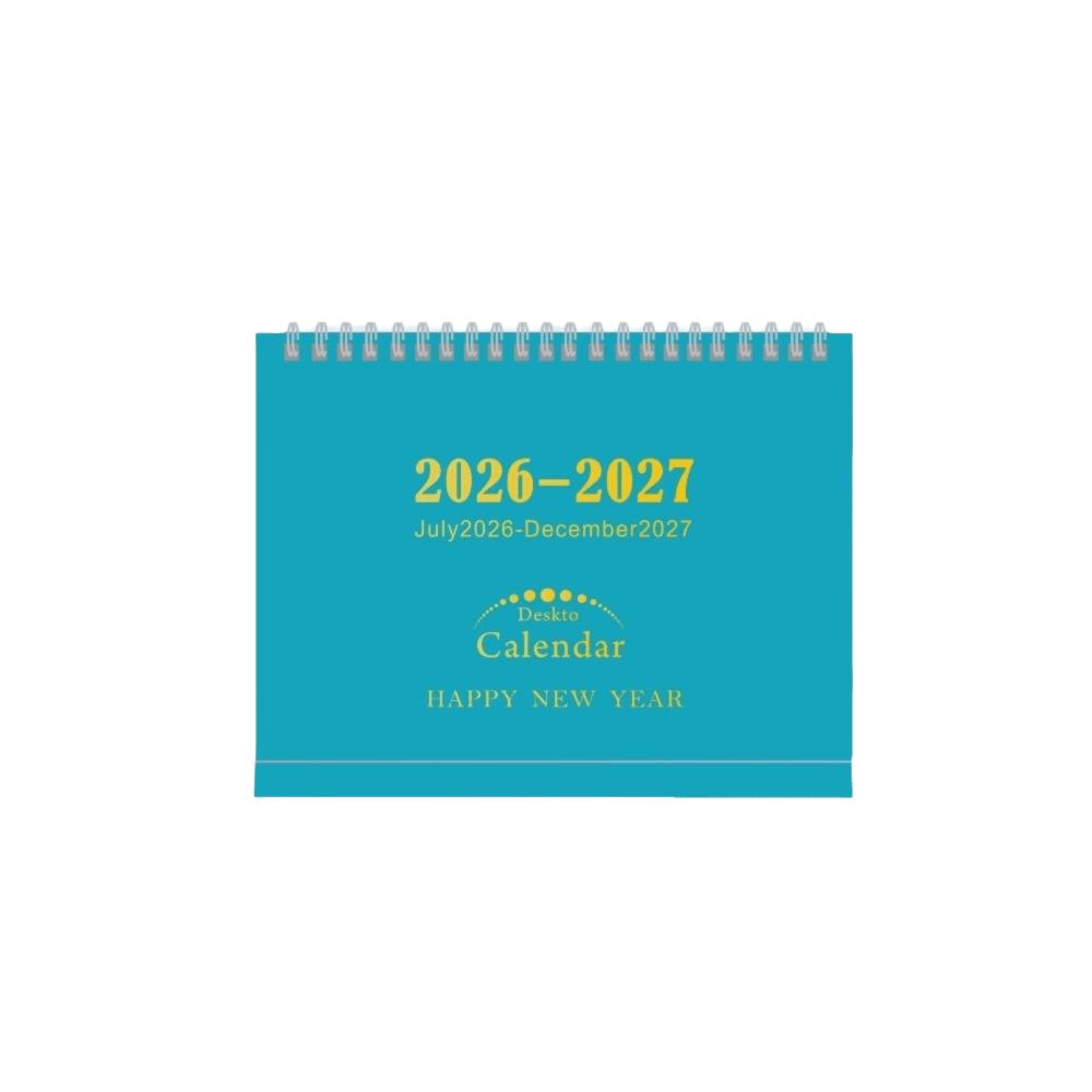 Standing Flip Design 2026-2027 Desk Calendar Ample Writing Space Tabletop Calendar School Desk