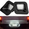 2x Full LED License Number Plate Light Tag Lamp Assembly For Dodge RAM 1500 2500 3500 2003-2018 Truck Pickup Tail Bumper Lamp