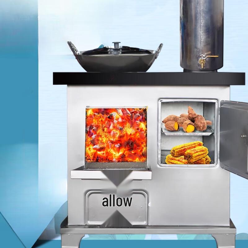 Beifu Portable Wood & Coal Heating Stove with Oven